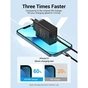 Зарядний пристрій Vention 1xUSB 20W (USB-С) PD black (FADB0-EU) - зменшене зображення 2