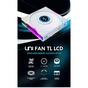 Кулер до корпусу Lian Li TL LCD 120-3, Black Cooler (G99.12TLLCD3B.00) - зменшене зображення 9