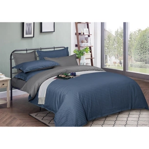 Підковдра MirSon Satin Stripe 30-0020 + 30-0011 Sumburey 200х220 см (2200005265246) зображення 1