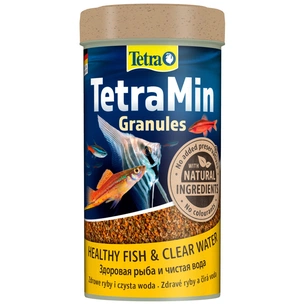 Корм для риб Tetra Min Granules для акваріумних рибок 100 г (гранули) (4004218811959) изображение 1