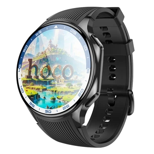 Смарт-годинник HOCO Y24 AMOLED Smart sports watch (call version) Black (6942007641005) зображення 1