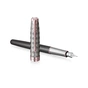 Ручка пір'яна Parker SONNET 17 Metal Grey Lacquer PGT  FP18 F (68 211) - зменшене зображення 3