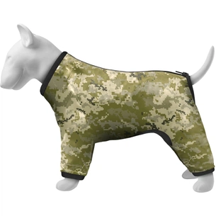 Вітровка для тварин WAUDOG Clothes "Мілітарі" L55 (396-4026) зображення 1