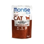 Вологий корм для кішок Monge Cat Grill Adult з ягням 85 г (шматочки в жиле) (8009470013628) - зменшене зображення 1