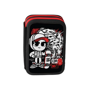 Пенал Yes HP-01 SubSurf. Black and White (533093) зображення 1