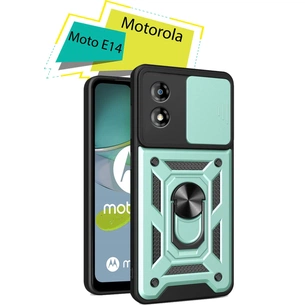 Чохол до мобільного телефона BeCover Military Motorola Moto E14 Dark Green (713054) зображення 1