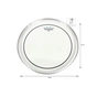 Пластик для барабана Remo Pinstripe 14" Coated (22150) - уменьшенное изображение 2