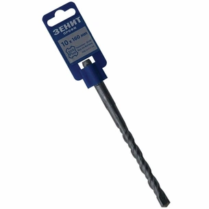 Бур Зеніт "ПРОФІ" SDS-Plus 10х160 мм, спіраль 4S (20010160) зображення 1