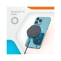 Зарядний пристрій Canyon wireless charger HEXAGON 110 Dark Grey Blue (CNS-WCS110) - зменшене зображення 6