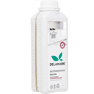 Рідина для чищення кухні DeLaMark з ароматом вишні 1 л (4820152331960) зображення 1
