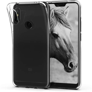 Чохол до мобільного телефона Laudtec Xiaomi Redmi Note 6 Pro Clear tpu (Transperent) (LC-HRN6P) зображення 1
