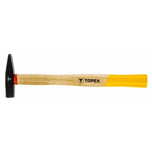 Молоток Topex столярный 100 г, рукоятка из ясеня (02A401) зображення 1