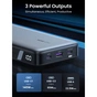 Батарея універсальна Ugreen 25000mAh 145W Two-way PD 3.1 grey (PB205) - зменшене зображення 3