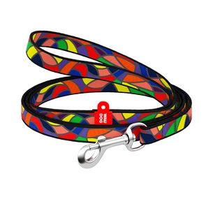 Повідець для собак WAUDOG Nylon "Вітраж" М 25 мм х 122 см (4596) зображення 1