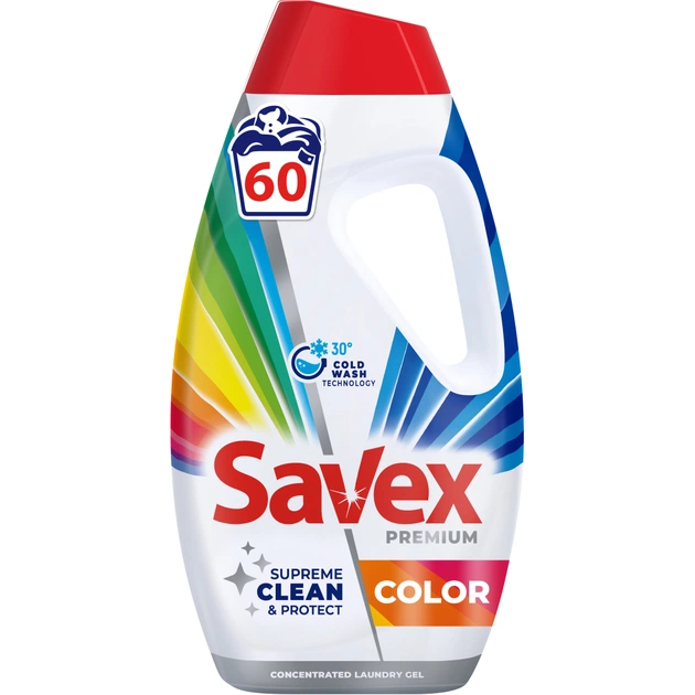 Гель для прання Savex Premium Color 2.7 л (3800024048098) - зображення 1
