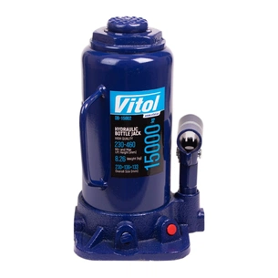 Домкрат Vitol DB-15002/T91504, телескопический, гидравлический, 15т, min 230мм, max 460мм (DB-15002) изображение 1