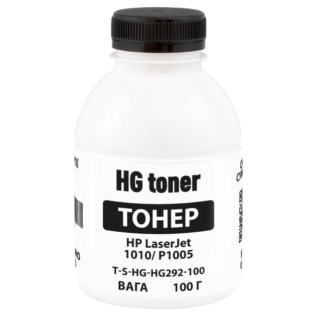 Тонер HP LJ 1010/P1005, 100 г HG (TSM-HG292-100) - изображение 1