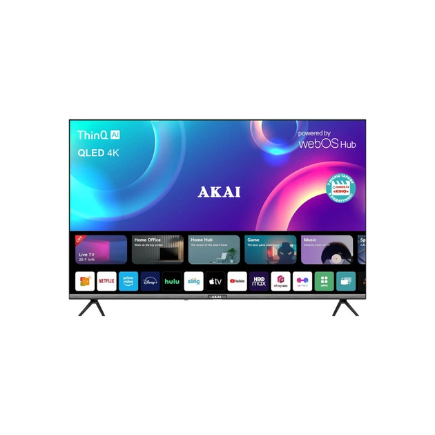Телевізор Akai AK55QHD23W - зображення 1