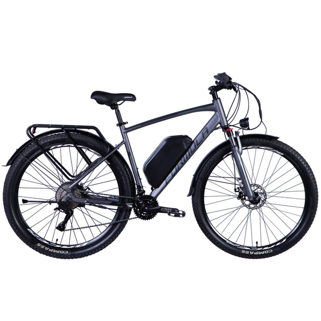 Електровелосипед Formula eCURSOR MAN AM 28" 20" 48B 17.5А*г AL 2024 Срiблястий (ELB-FR-28-012) - зображення 1