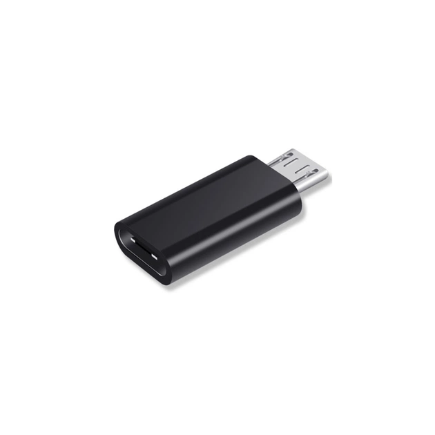 Перехідник Lightning F to Micro 5P M black XoKo (XK-AC021-BK) - зображення 1
