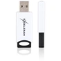 USB флеш накопичувач eXceleram 64GB H2 Series White/Black USB 2.0 (EXU2H2W64) - зменшене зображення 4