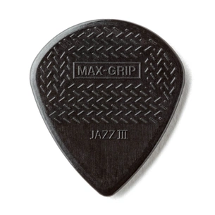 Медіатор Jim Dunlop Max-Grip Jazz III Stiffo Pick 6 шт. (471P3S) зображення 1