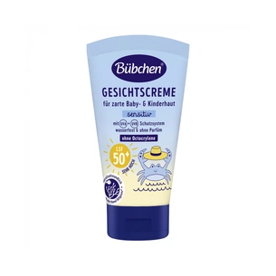 Дитячий крем Bubchen Sensitive для обличчя Sensitive SPF 50+ 50 мл (3101073) зображення 1