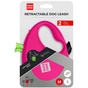 Повідець для собак WAUDOG R-leash з контейнером для пакетів M до 20 кг 5 м рожевий (26287) - зменшене зображення 5