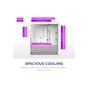 Корпус для ПК NZXT H3 Flow All White (CC-H31FW-01) - зменшене зображення 5