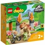 Конструктор LEGO Duplo Jurassic World Втеча динозаврів: тиранозавр і трицерат (10939) - зменшене зображення 1