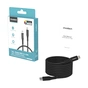 Дата кабель USB-C to Lightning 1.8m MFi PD20W braided black Choetech (XCL-1021-BK) - зменшене зображення 3