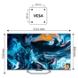 Телевізор Haier H50Q800UX - зменшене зображення 3
