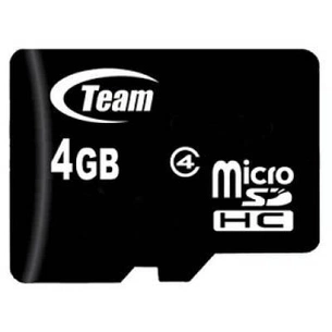Карта пам'яті Team 4Gb microSDHC class 4 (TUSDH4GCL402) зображення 1