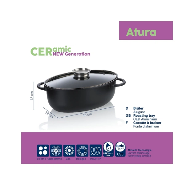 Гусятниця Kela Atura 45х28 см 8 л (15173) - picture 3