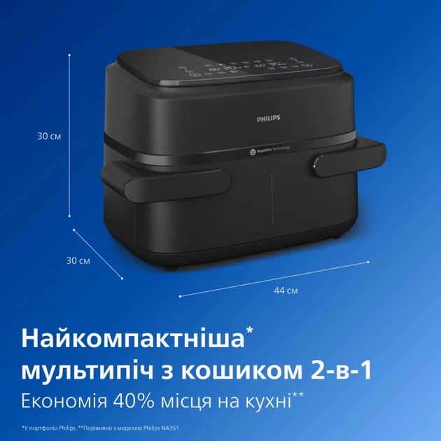 Мультипечь Philips Ovi серії 1000 (NA150/00) - изображение 9