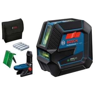 Лазерний нівелір Bosch GCL 2-50 G, до 15м, 0.3мм/м, з тримачем RM 10, чохол, мішень (0.601.066.M00) зображення 1
