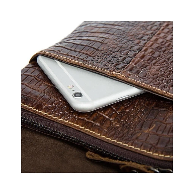 Сумка Vintage Коричнева (20038) - зображення 8