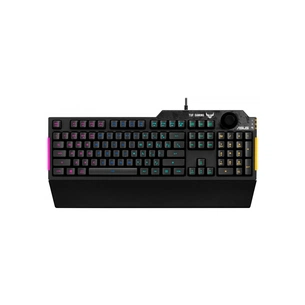 Клавіатура ASUS TUF Gaming K1 USB UA Black (90MP01X0-BKMA00) зображення 1
