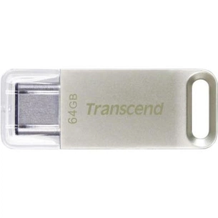 USB флеш накопичувач Transcend 64GB JetFlash 850 Silver USB 3.1 (TS64GJF850S) зображення 1