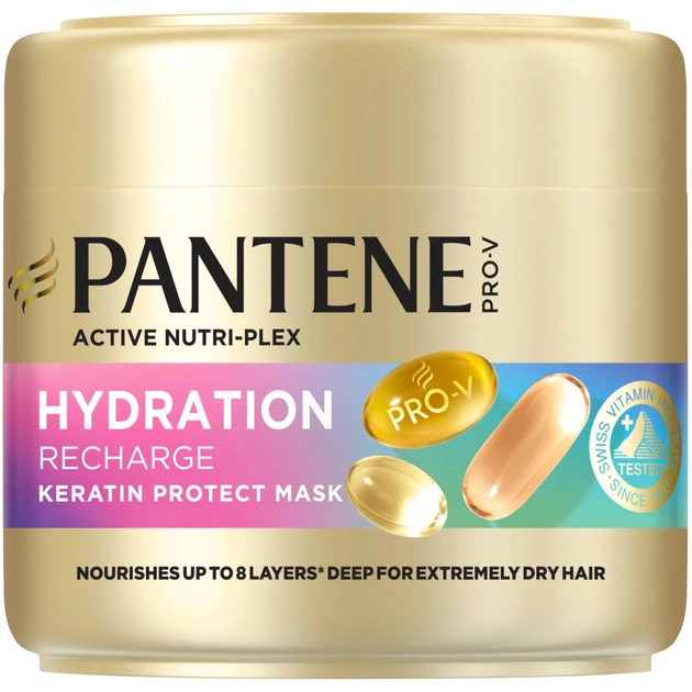 Маска для волосся Pantene Pro-V Hydration Recharge 300 мл (8700216938778) - picture 2