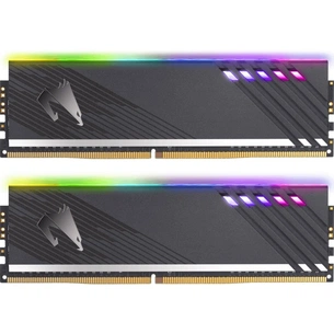 Модуль пам'яті для комп'ютера DDR4 16GB (2x8GB) 3200 MHz RGB Fusion 2.0 AORUS GIGABYTE (GP-ARS16G32) зображення 1