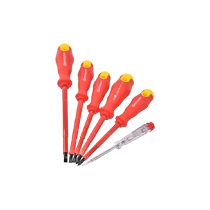 Набір викруток Стандарт діелектричних (1000V) 6шт. (ISDS0601) зображення 1