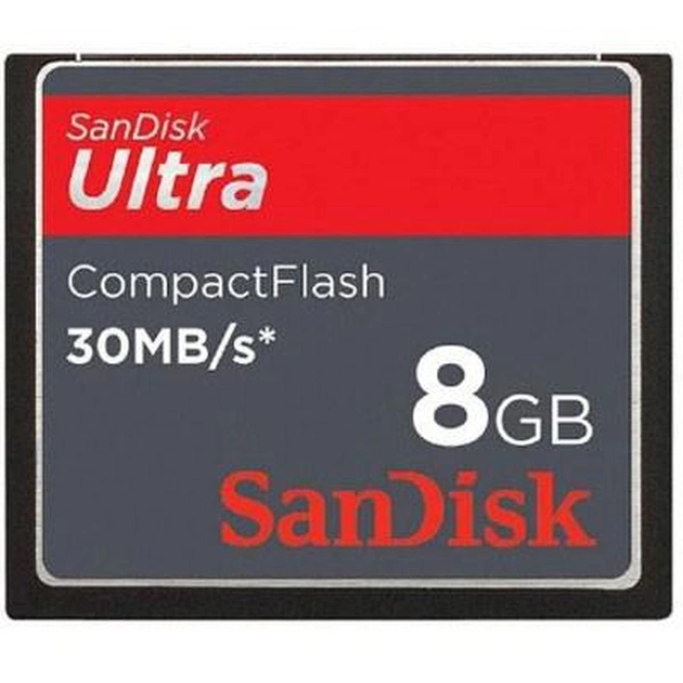 Карта пам'яті SanDisk 8Gb Compact Flash Ultra (SDCFH-008G-U46) - изображение 1