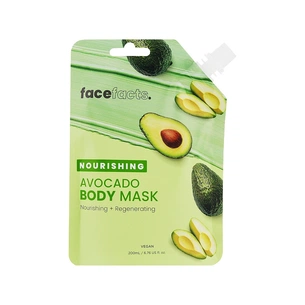 Маска для тіла Face Facts Nourishing Avocado Body Mask Живильна з авокадо 200 мл (5031413928808) изображение 1