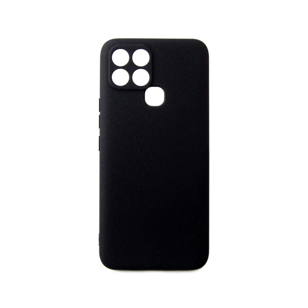 Чохол до мобільного телефона Dengos Carbon Infinix Smart 6 (black) (DG-TPU-CRBN-164) - зображення 1