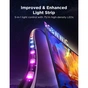 Светодиодная лента Govee Набір R2A81 Three-cameraTV Backlight 75-85'', RGBIC, WI-FI/Bluetooth, чорний (R2A81C11) - уменьшенное изображение 6