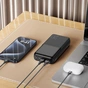 Універсальна мобільна батарея XO PR252 20000mAh Black (PR252.black) - зменшене зображення 4