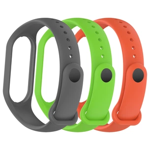 Ремінець до фітнес браслета Armorstandart комплект 3шт Xiaomi Mi Band 7/6/5 New Style Ditsy (ARM75070) зображення 1
