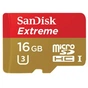 Карта пам'яті SanDisk 16GB microSDHC Extreme UHS-I U3 (SDSDQXN-016G-G46A) - зменшене зображення 1