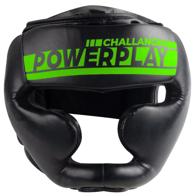 Боксерський шолом PowerPlay 3048 Чорно-Зелений S (PP_3048_S_Bl/Green) - picture 4